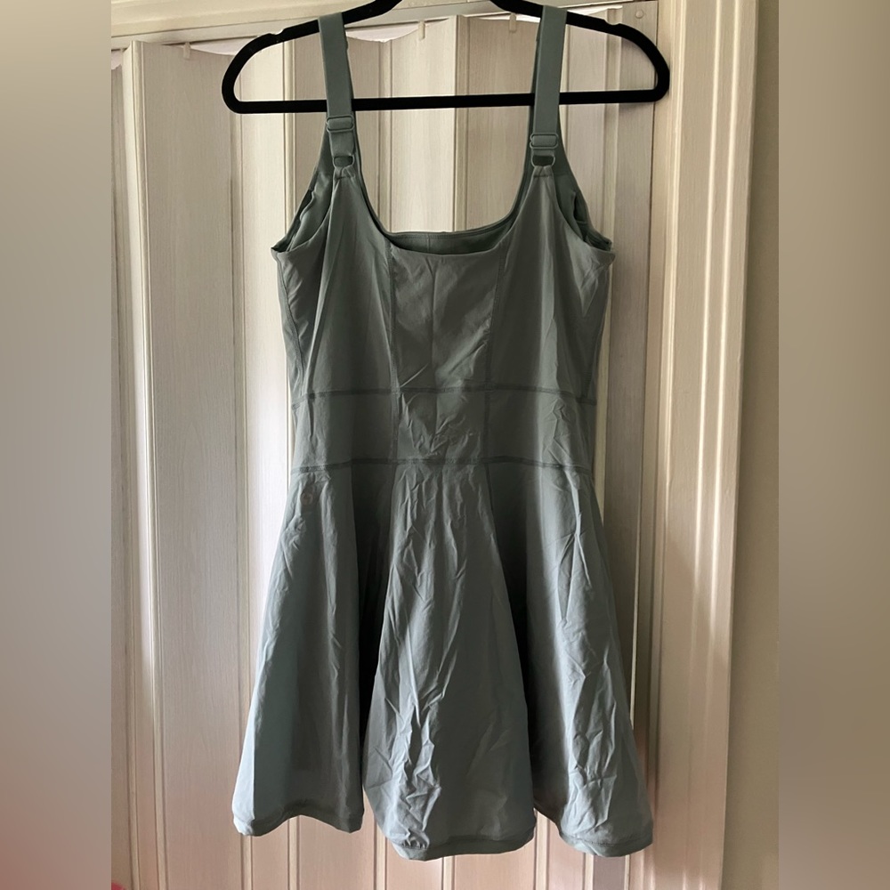 Women's Light Blue Mini Dress - Picture 8 of 10
